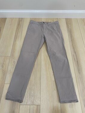 Rag Bone Pants Mens 33 Chino Slim Straight Fit Stretch Drizzle